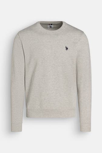 U.S. POLO ASSN. Sweatshirt hellgrau