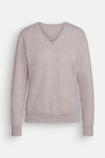 (THE MERCER) N.Y. Kaschmirpullover hellgrau