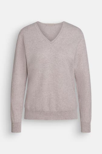(THE MERCER) N.Y. Kaschmirpullover hellgrau