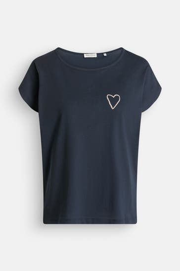 MARC O'POLO T-Shirt dunkelblau