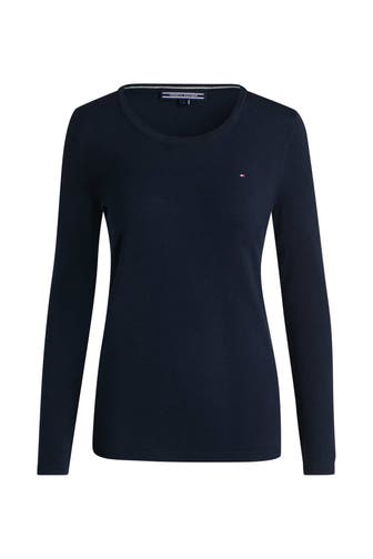 TOMMY HILFIGER Strickpullover 'Ivy' navy