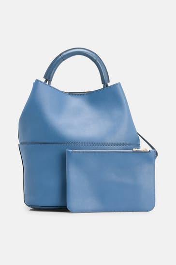 FURLA Bucket Bag 'Sfera S' azurblau