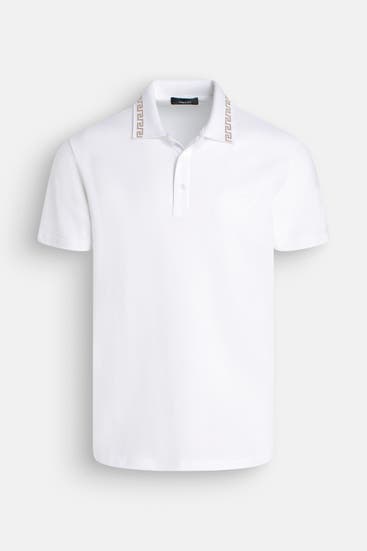 VERSACE - Polo-Shirt weiß