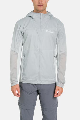 JACK WOLFSKIN Funktionsjacke 'Prelight Alpha' hellgrau