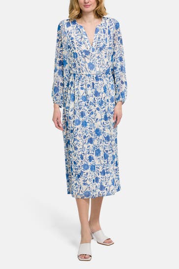 VERA MONT Kleid blau floral