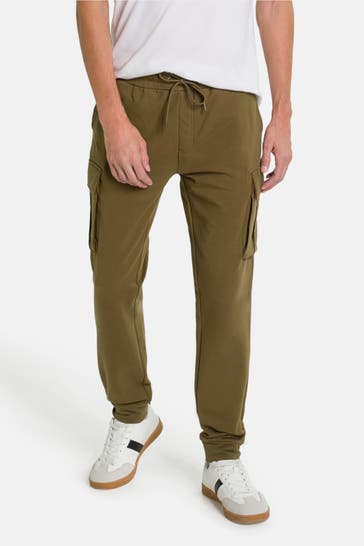 AERONAUTICA MILITARE Olive-coloured sweatpants