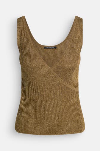 LUISA CERANO Stricktop goldbraun