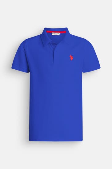 U.S. POLO ASSN. Polo-Shirt blau