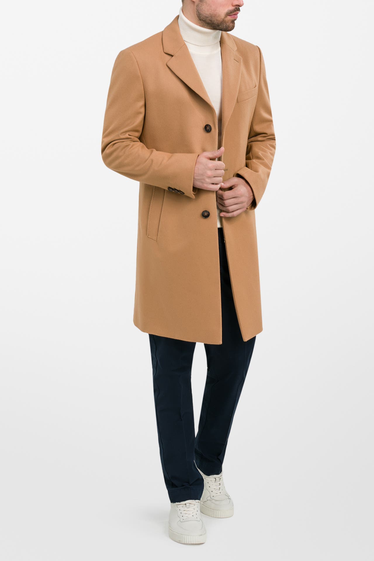 BOSS Wollmix-Mantel camel, Bild 1
