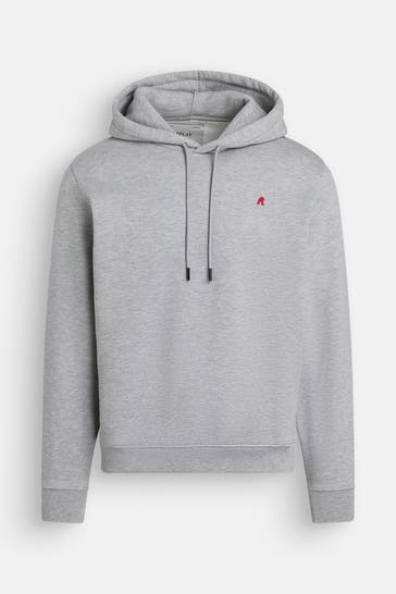 REPLAY Hoodie hellgrau