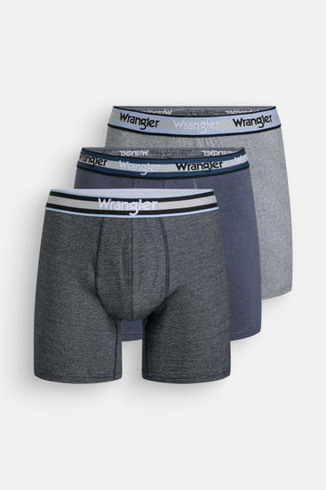 WRANGLER - 3er-Pack Trunks 'Kirwin' mehrfarbig