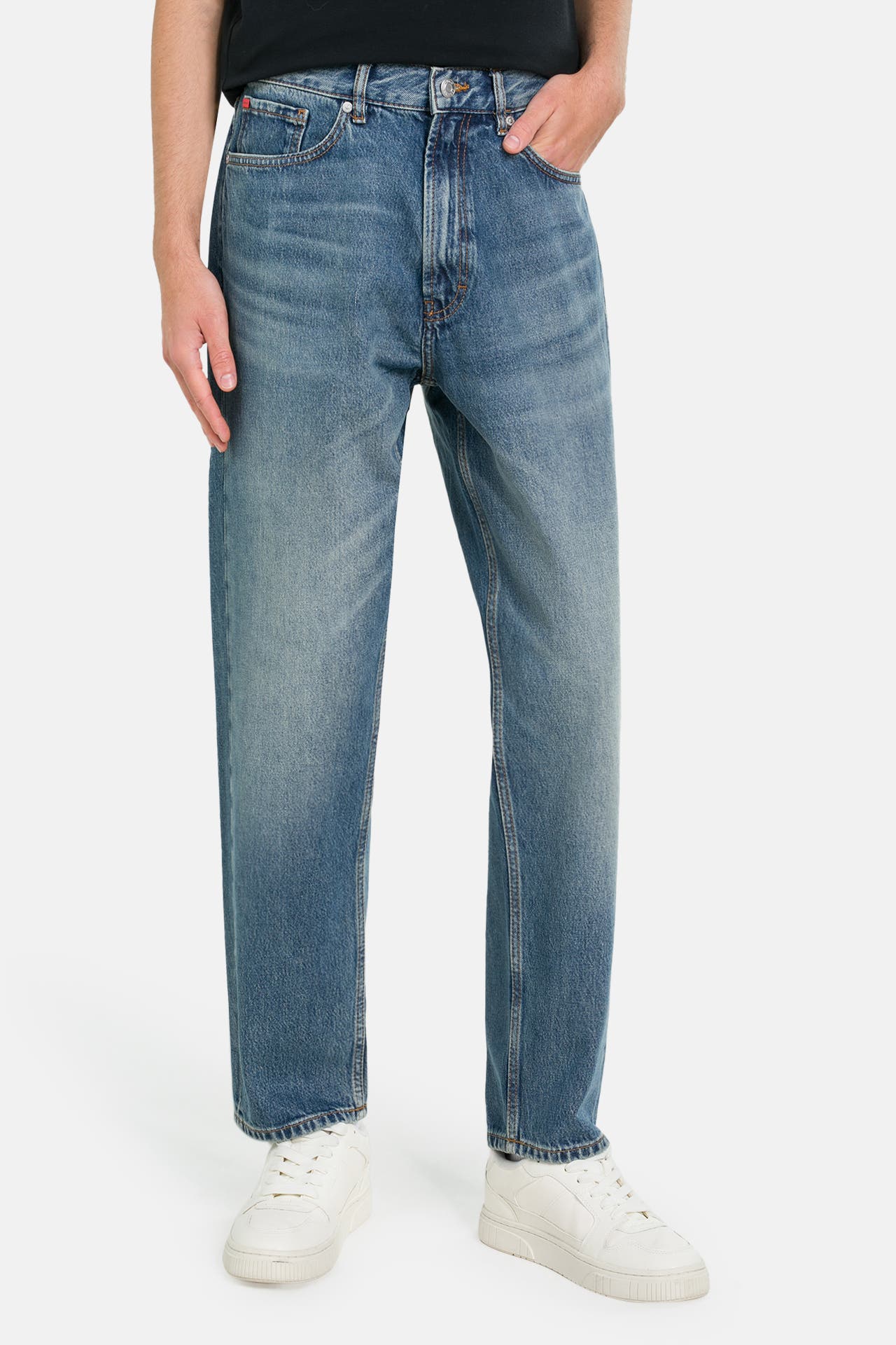 HUGO Jeans blau tapered, Bild 1