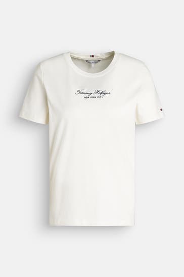 TOMMY HILFIGER T-Shirt weiß