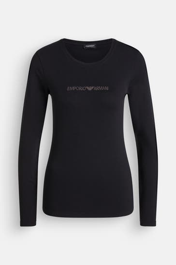 EMPORIO ARMANI Longsleeve schwarz