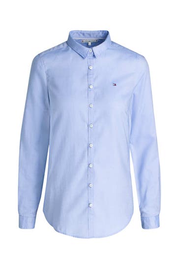TOMMY HILFIGER Bluse 'Jenna' hellblau