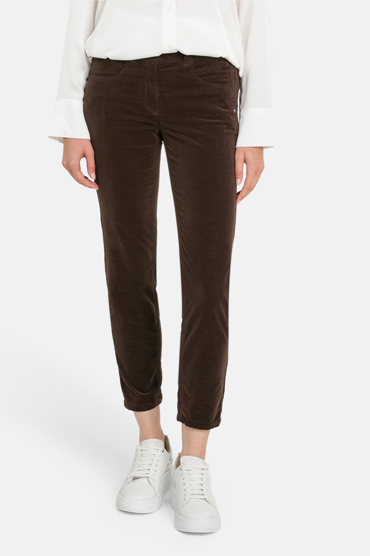 LUISA CERANO Stoffhose dunkelbraun, Bild 1