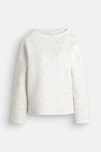 S.OLIVER BLACK LABEL Sweatshirt weiß