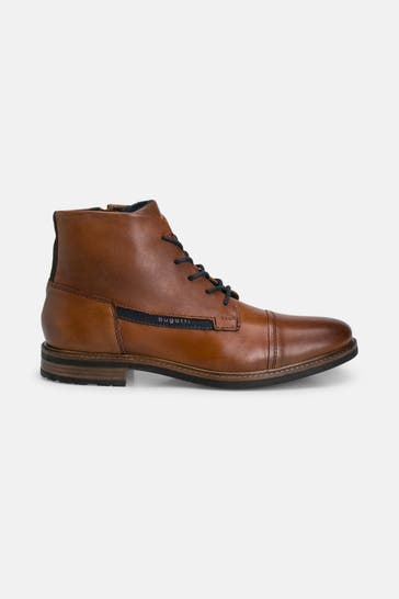 BUGATTI Winter-Stiefeletten '5-Marcello Eco' cognac