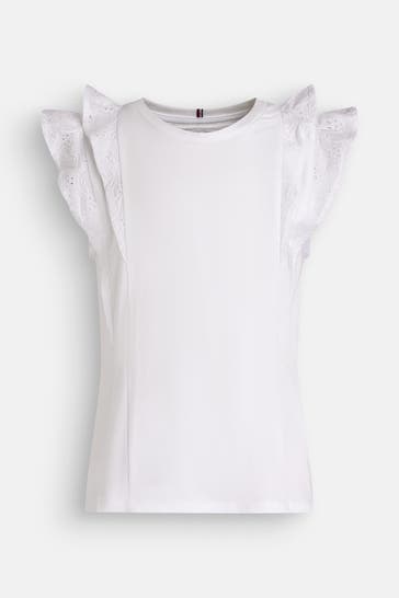 TOMMY HILFIGER Top weiß