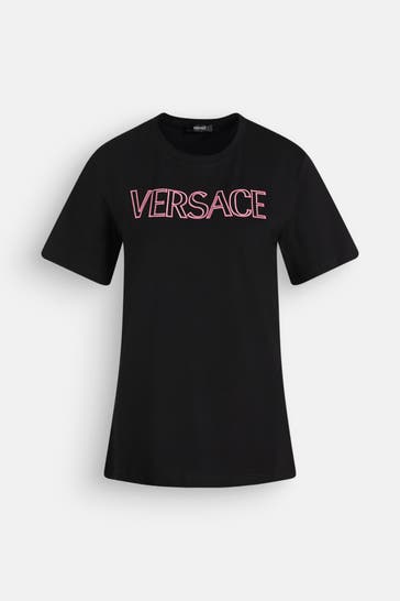 VERSACE T-Shirt schwarz