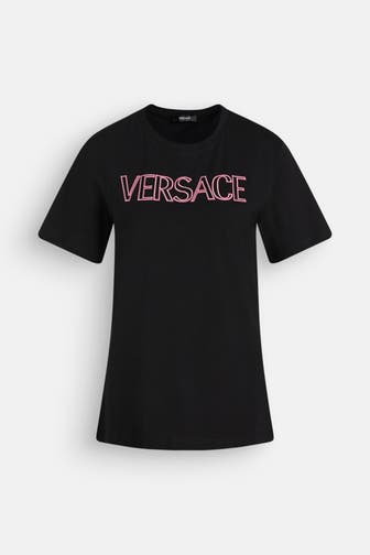VERSACE T-Shirt schwarz