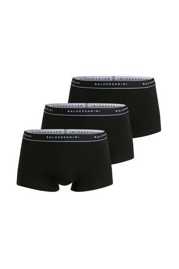 BALDESSARINI 3er-Pack Boxer Trunks schwarz
