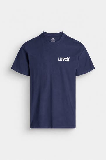 LEVI'S® T-Shirt 'Headline' dunkelblau