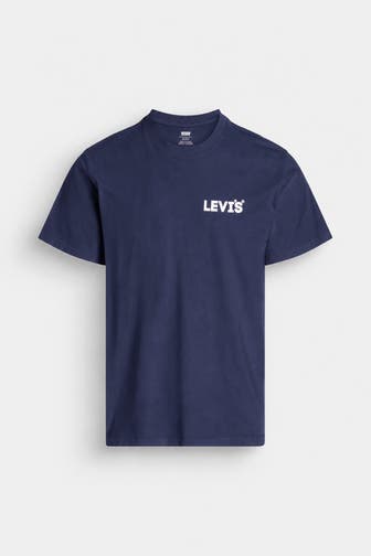 LEVI'S® T-Shirt 'Headline' dunkelblau