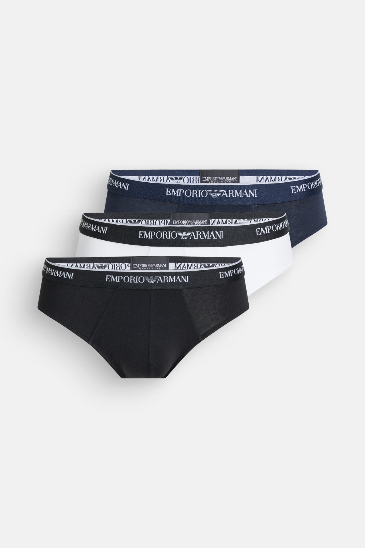 EMPORIO ARMANI 3er-Pack Slips mehrfarbig, Bild 1