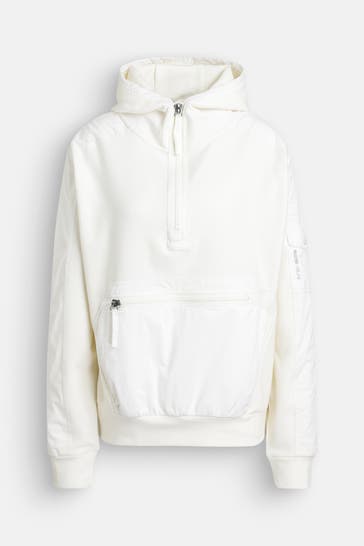 SUPER.NATURAL Hoodie 'Wimmerl' ecru