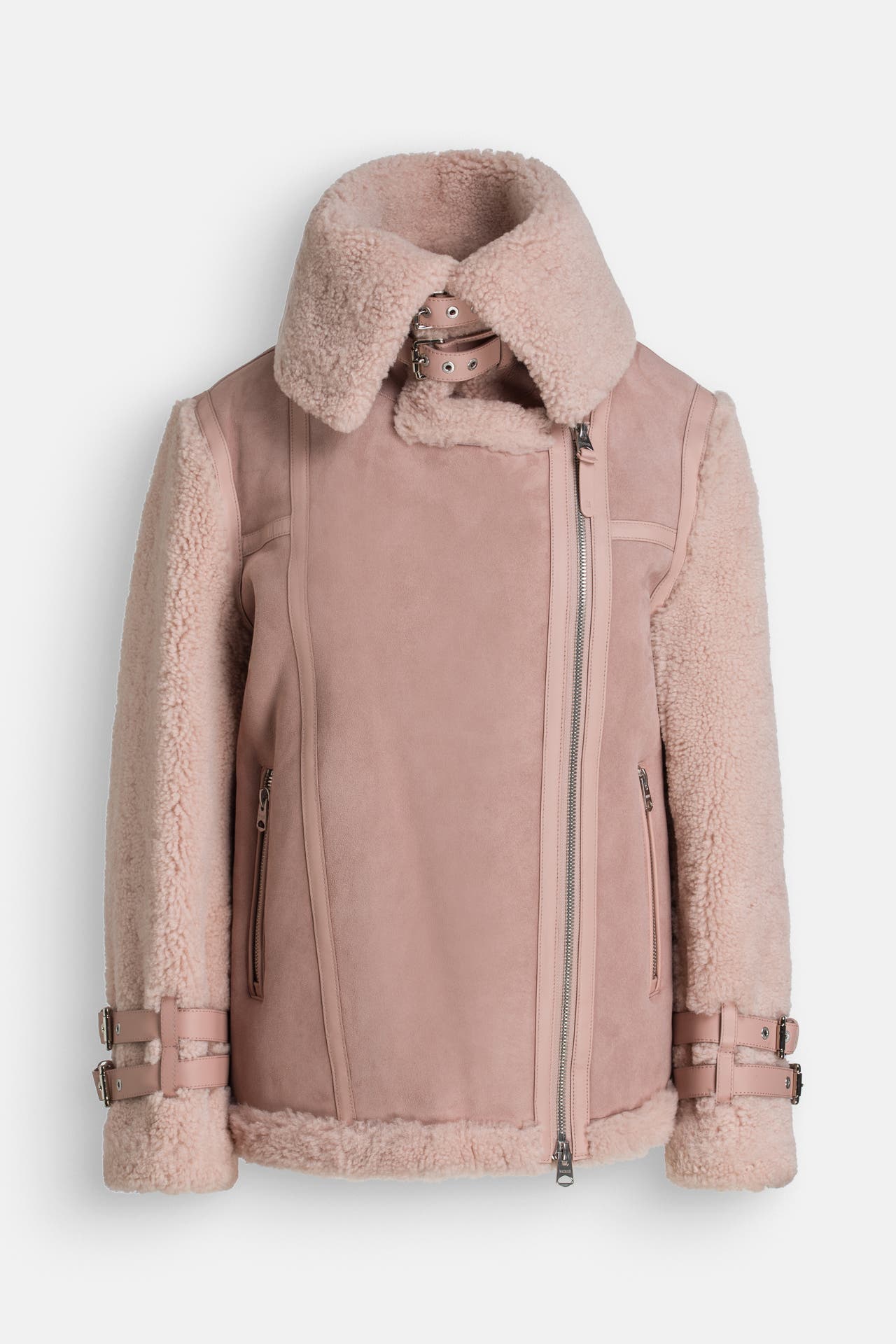 MACKAGE Lammfelljacke 'Rhoslyn' altrosa, Bild 1