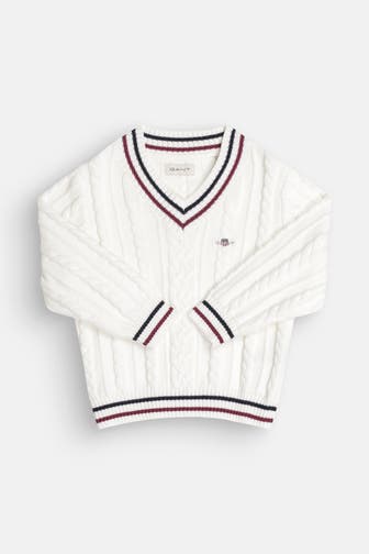 GANT Strickpullover weiß