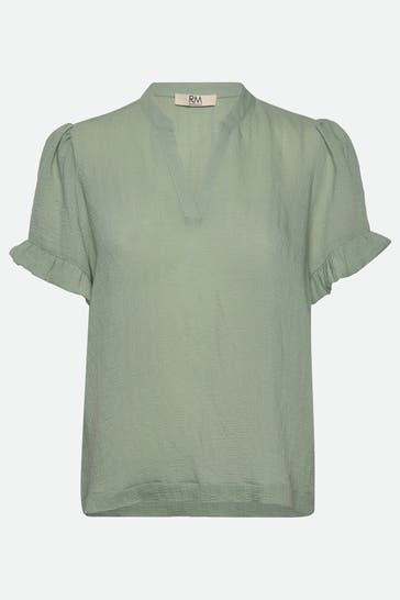 RM BY ROSEMUNDE Blusenshirt 'Papaya' pastellgrün