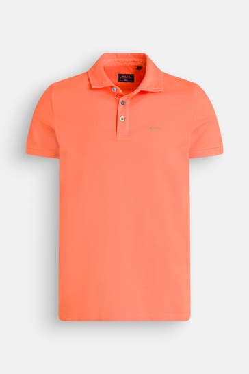 NEW ZEALAND AUCKLAND Polo-Shirt 'Peter' dunkelorange