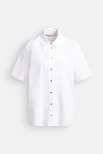 MICHAEL MICHAEL KORS Kurzarm-Bluse weiß