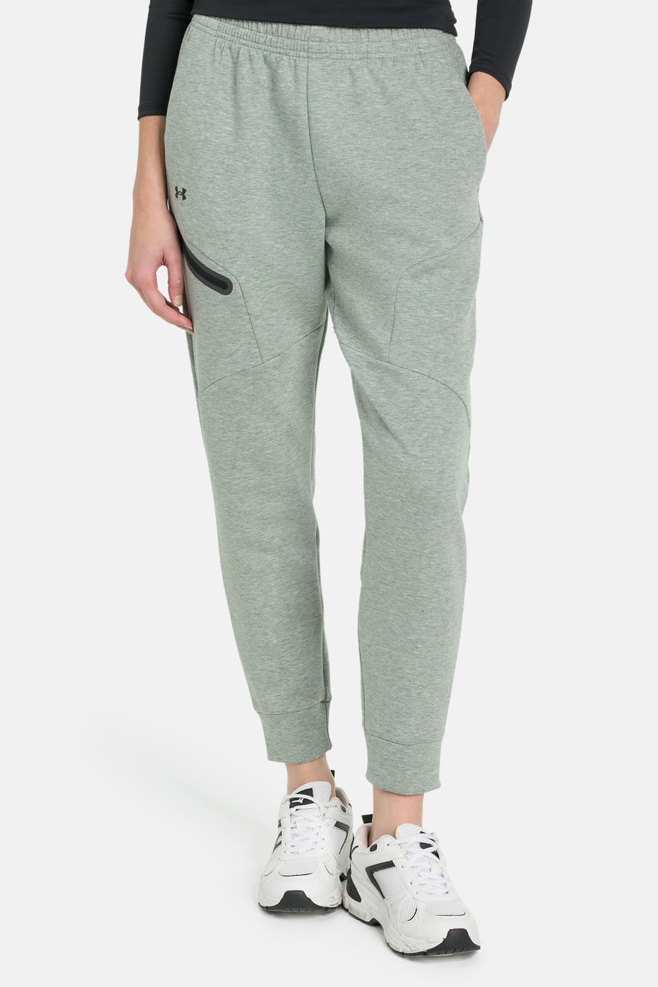 UNDER ARMOUR Sweatpants graugrün, Bild 1