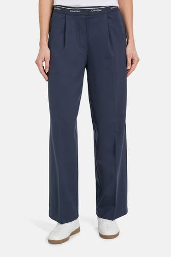 CALVIN KLEIN Stoffhose dunkelblau