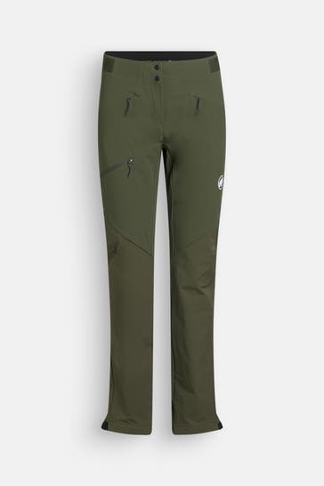 MAMMUT Softshellhose 'Courmayeur' oliv