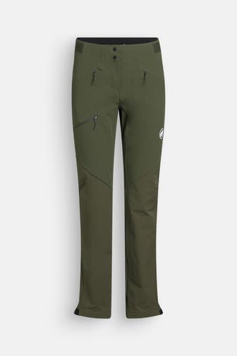 MAMMUT Softshellhose 'Courmayeur' oliv