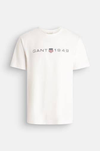 GANT T-Shirt weiß