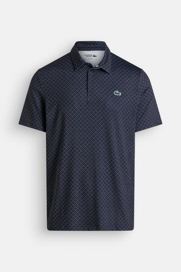 LACOSTE Funktions-Polo gemustert