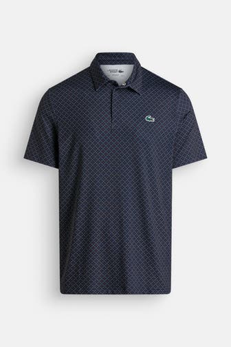 LACOSTE Funktions-Polo gemustert