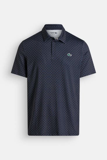LACOSTE - Funktions-Polo gemustert