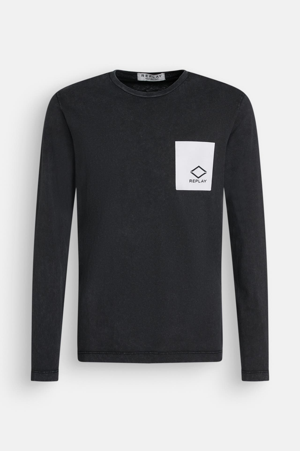 REPLAY Longsleeve anthrazit, Bild 1