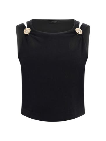 GUESS Top 'Zama' schwarz