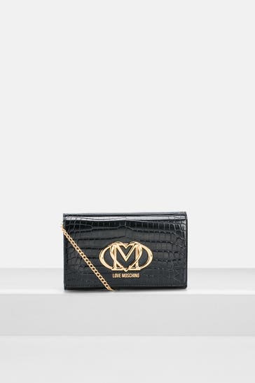 LOVE MOSCHINO Umhängetasche schwarz