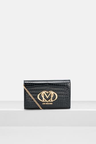 LOVE MOSCHINO Umhängetasche schwarz