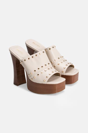 MICHAEL MICHAEL KORS - Mules 'Jagger' beige