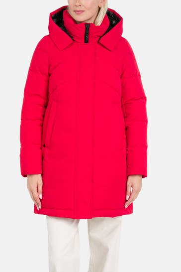FUCHS SCHMITT Daunenmantel rot