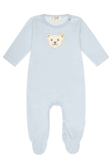 STEIFF Strampler hellblau